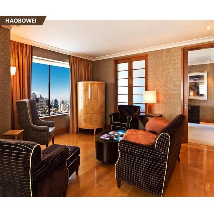 Custom Hospitality Hotel Living Room Furniture Lobby Chairs Tables Sofa Corner Units