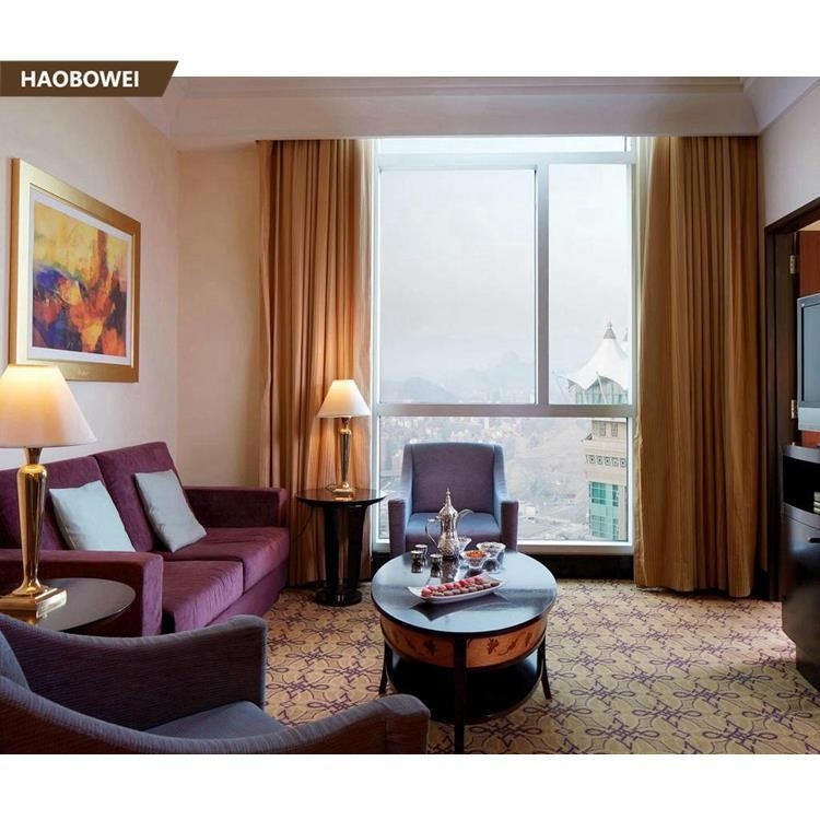 Custom Hospitality Hotel Living Room Furniture Lobby Chairs Tables Sofa Corner Units
