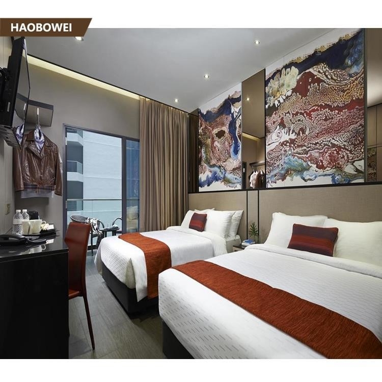 Commercial Apartment Size Bedroom Furniture For Ritz Carlton Luxury Hotel Guest Room