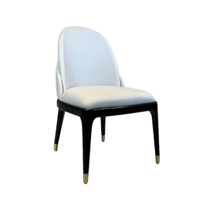 560mm*640mm*870mm Cadeira de Couro Moderna para Restaurante de Mobiliário de Hotel em Moeda dos EUA