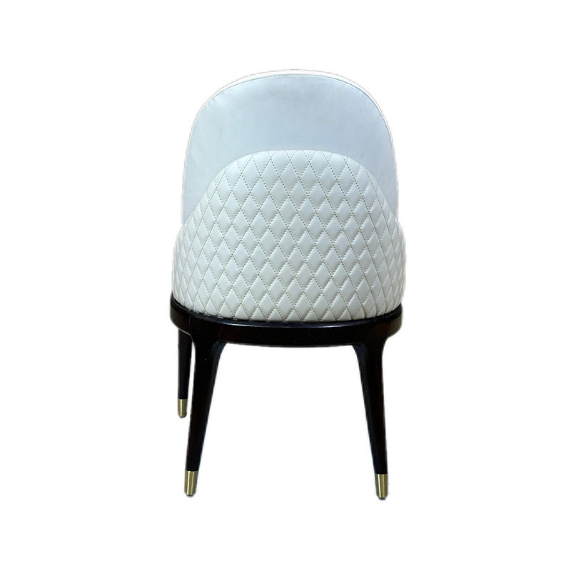 560mm*640mm*870mm Cadeira de Couro Moderna para Restaurante de Mobiliário de Hotel em Moeda dos EUA