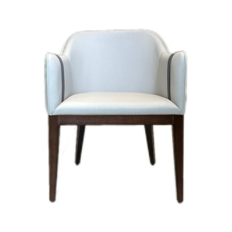 Restaurant Solid Wood Armrest Chair for Home Dining Room Furniture in Hotel Furniture