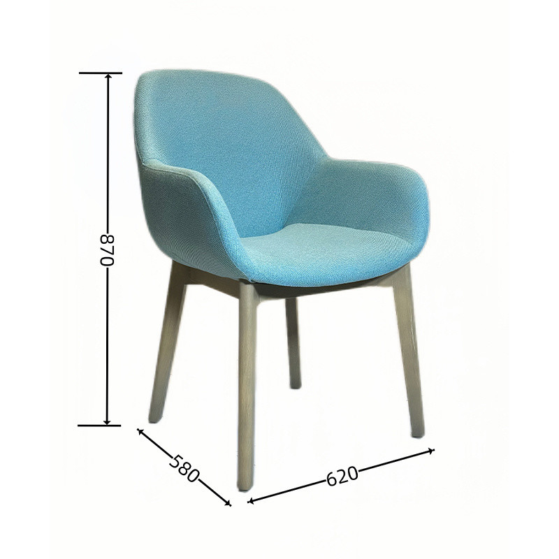 Fabric Dining Room Chair for Hotel Furniture in Northern Europe 30 Days Return Refunds