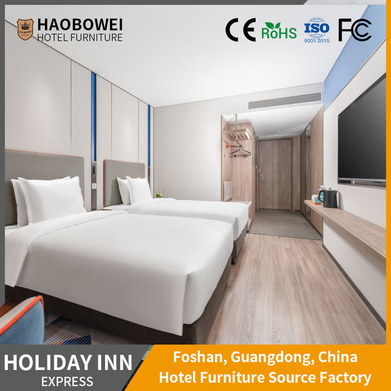 Ensemble de meubles d'hôtel de villa sur mesure de la chambre à coucher de la taille King de Foshan