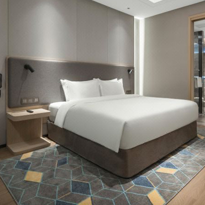 Customization King Size Bedroom Hotel Furniture Set for Three Star Business Apartment