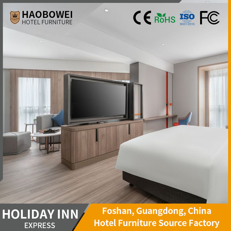 आधुनिक लक्जरी रिसॉर्ट होटल फर्नीचर सेट Foshan राजा आकार बेडरूम और डिजाइन से