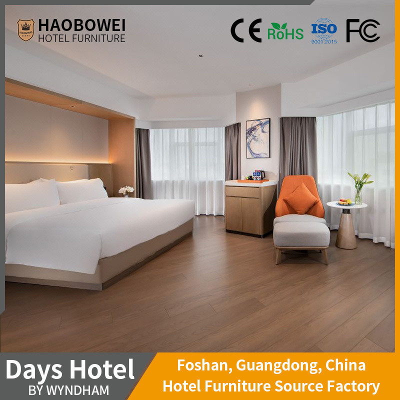 Modern Luxury Wyndham-Days-MZ Customized 4 Star Hotel Mobile King Size Set Camera da letto