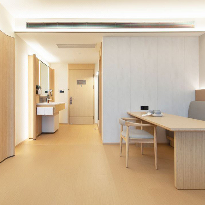 Ensemble de chambre d'hôtel de style moderne avec meubles de lit rotatifs fixes de Foshan