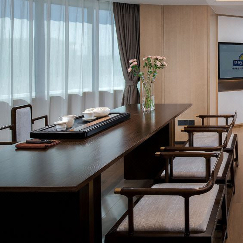 5 WYNDHAM-Days-MZ 4 Star Resort Hotel έπιπλα σετ King Διπλό υπνοδωμάτιο ξύλινα υφάσματα κεφαλίδα