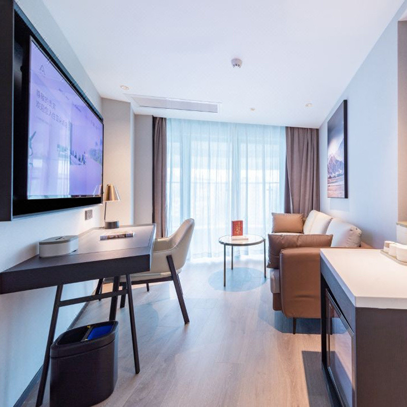 Demande personnalisée Ensemble de meubles d'hôtel de luxe moderne pour chambre à coucher King Size à Foshan