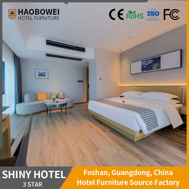 Meubles d'hôtel personnalisés de Foshan pour chambre de luxe King Size
