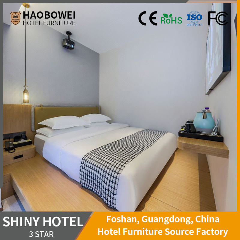 Customized Luxury Style King Size Bedroom Headboard Set For Hotel Furniture