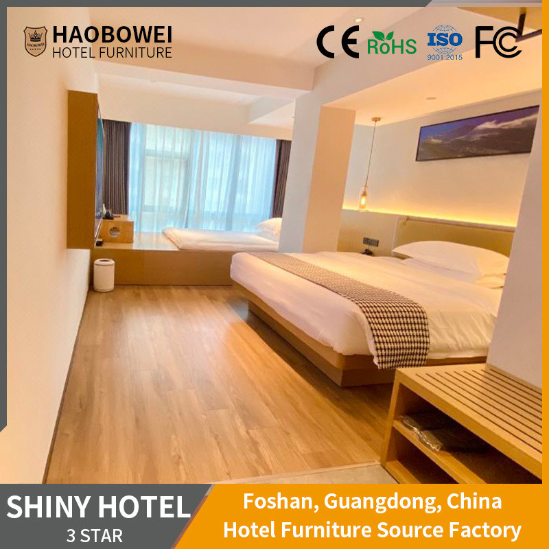 Resort Hotel Foshan King Size Bedroom Furniture Set Customization For Personalization