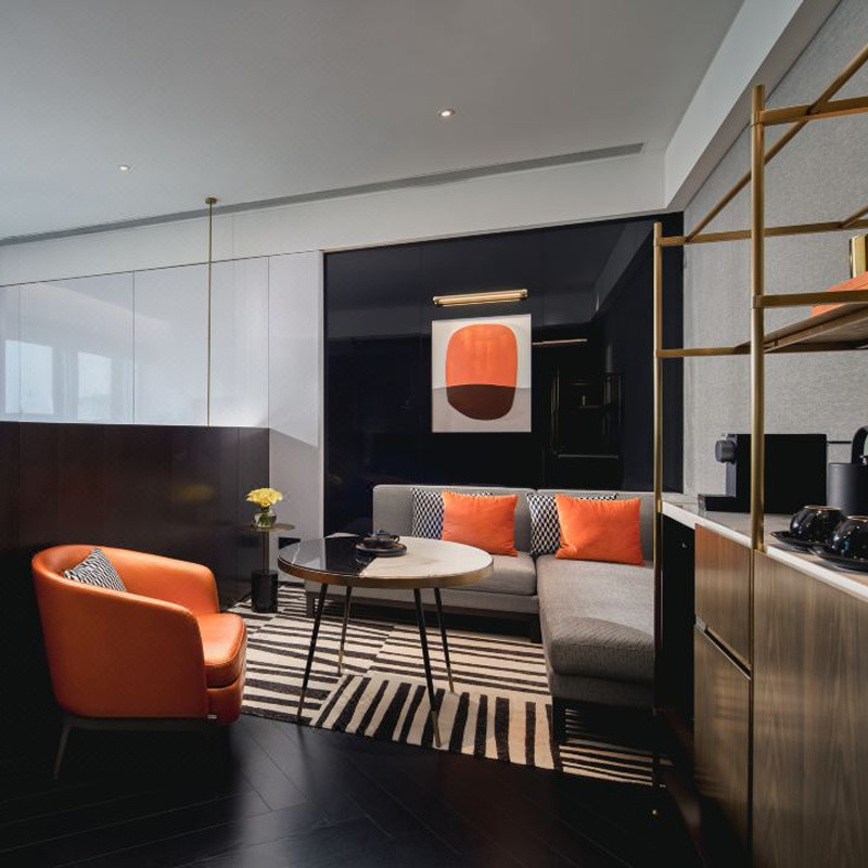 Customization Modern Luxury Furniture Foshan Standard King Size Bedroom 5 Star Hotel