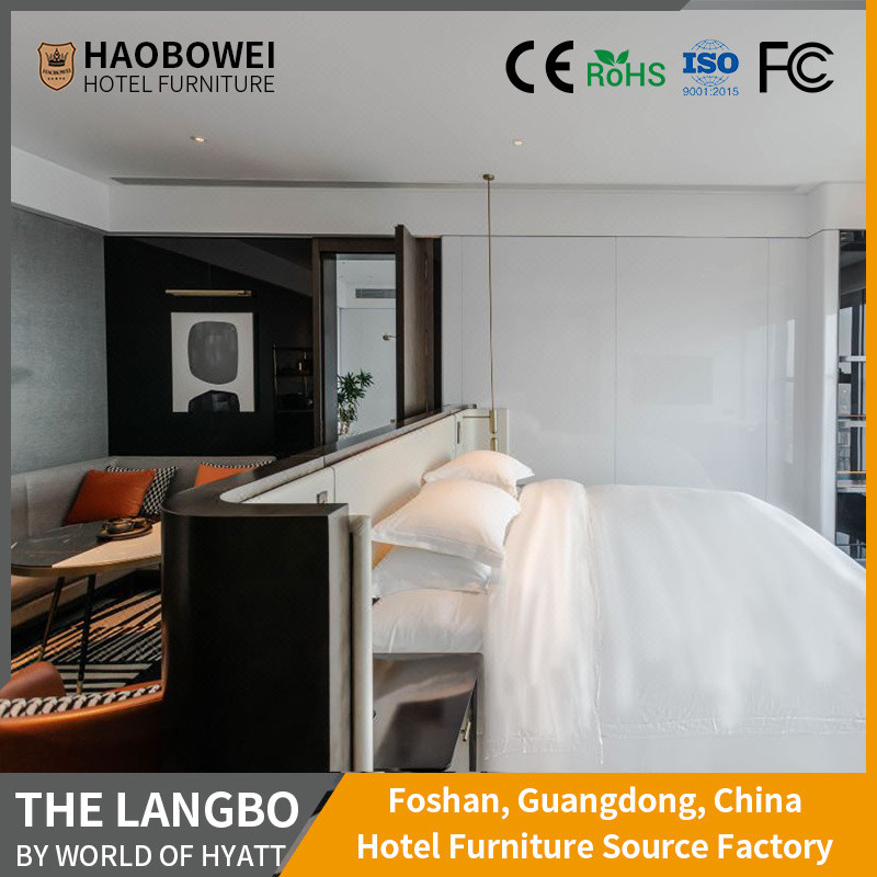 Full Payment Modern Foshan 5 Star Hotel Bedroom Set With Standard King Size Furniture