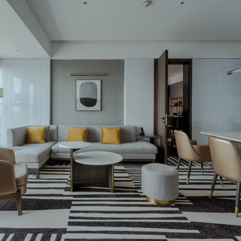 Drawings Shall Prevail Hotel Furniture Foshan King Size 5 Star Bedroom Set