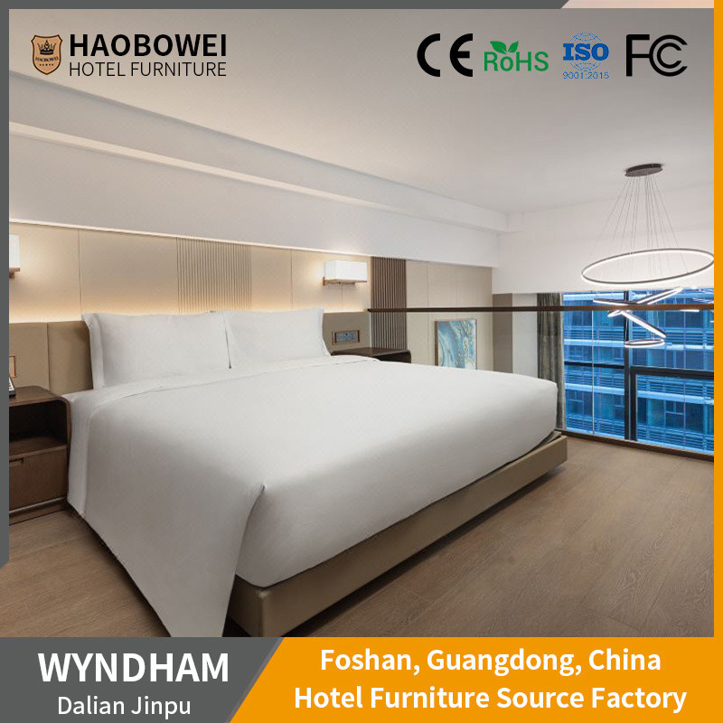 Five Star Resort Hotel Modern Kamar tidur mewah Tempat tidur Set furnitur bisnis
