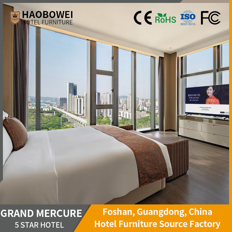 Moderate Soft Package Five Star Luxury King Size Bedroom Set For Business Hotel Furniture