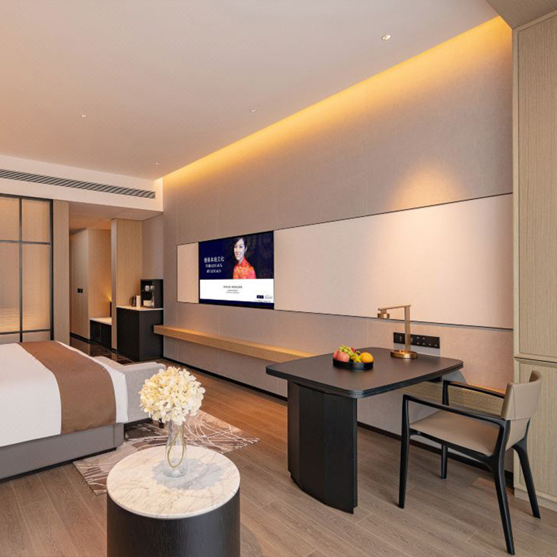 Moderate Soft Package Five Star Luxury King Size Bedroom Set For Business Hotel Furniture