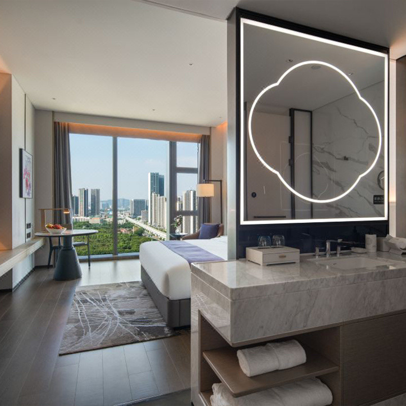Moderate Soft Package Five Star Luxury King Size Bedroom Set For Business Hotel Furniture