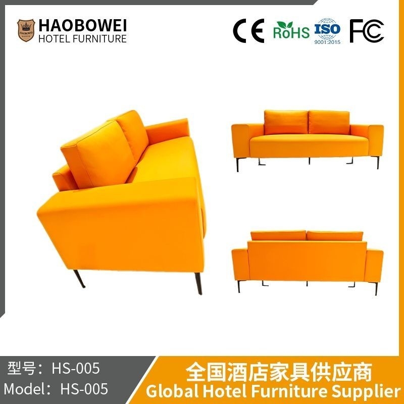                    Guangdong Foshan Haobowei Furniture High-End Hotel Sofa, Make Hotel Lobby Negotiation Area Office General Sofa             